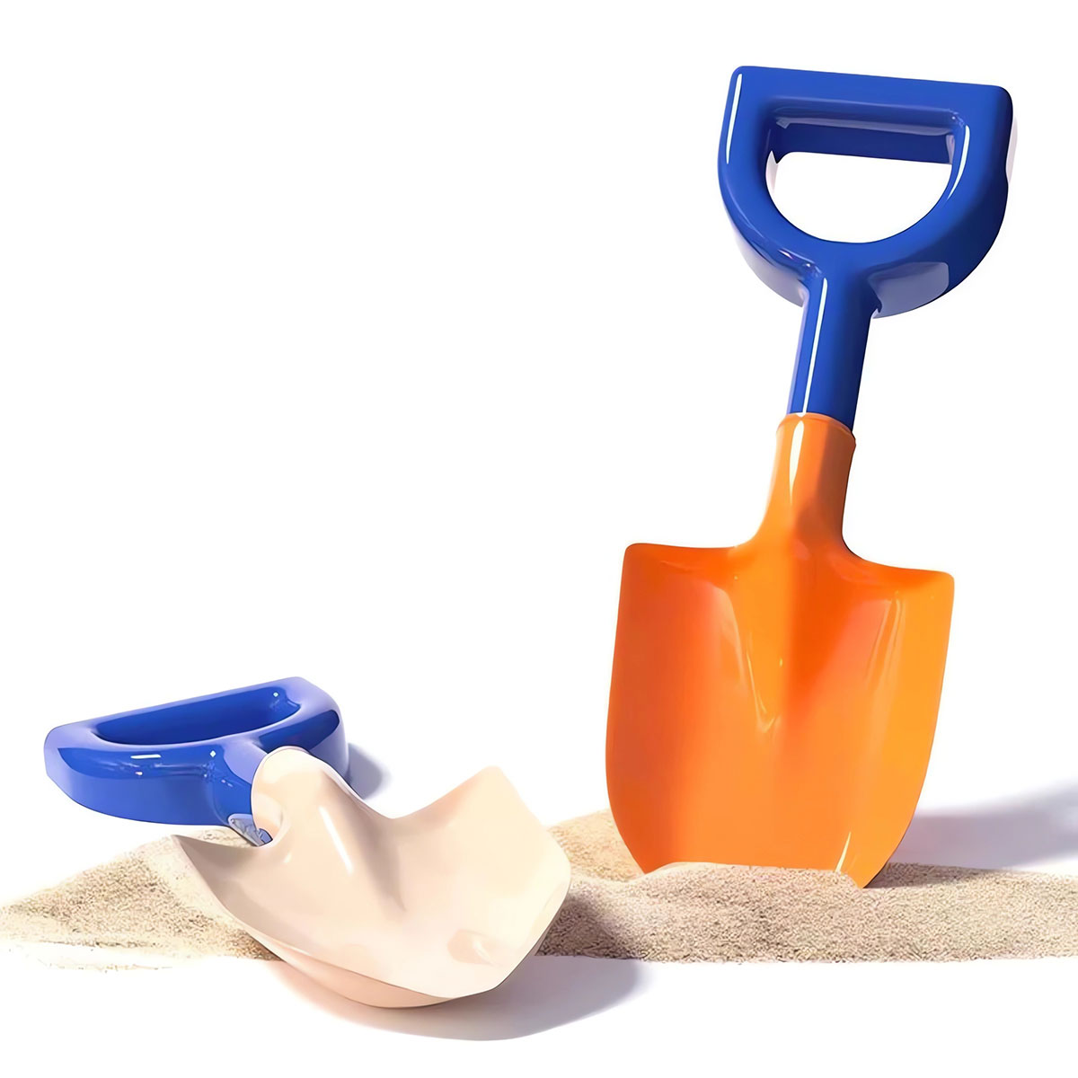 Kinetic Sand Mold - 1/2PCS Children Beach Shovel or with