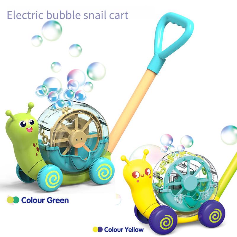 Bubble Machine Outdoor - New Electric Bubble Snail Toddler Push