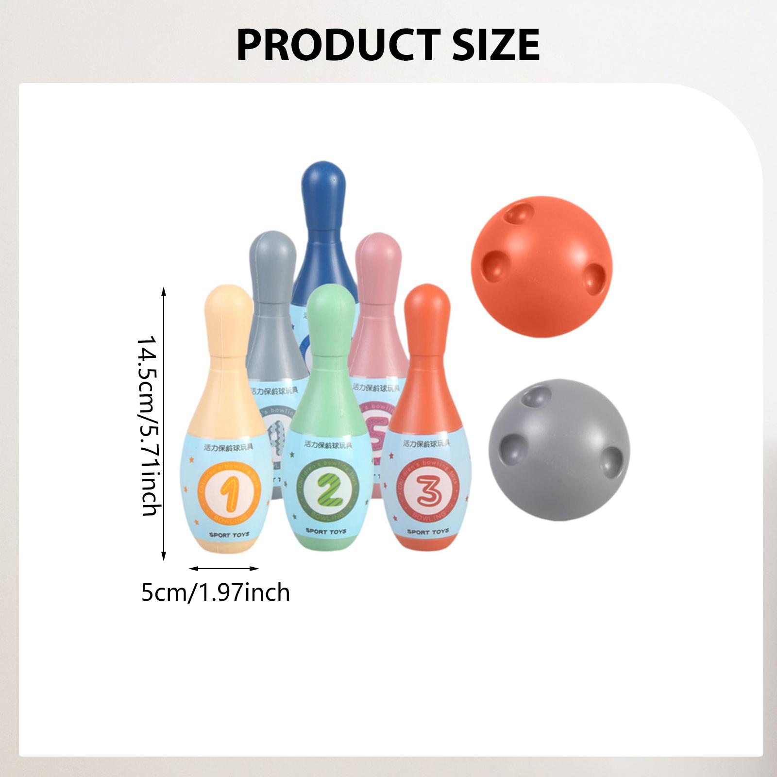 Kids Yard Toys - Kids Bowling Set, Outdoor Bowling Toys