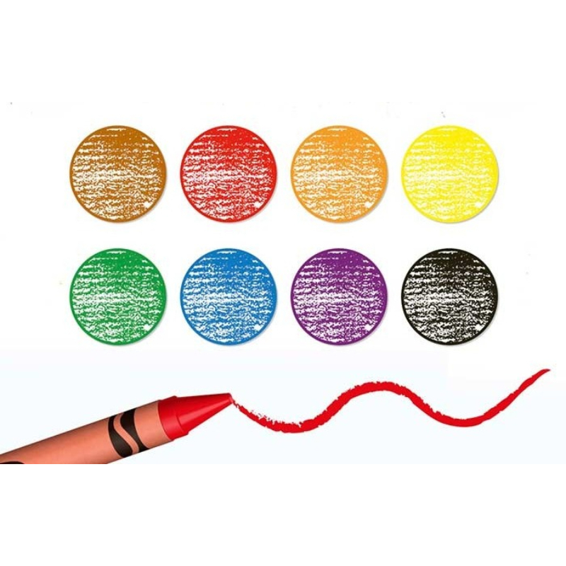 8/24 Colors Crayons Box, Safe  - Crayola Art Supply 评论和价格