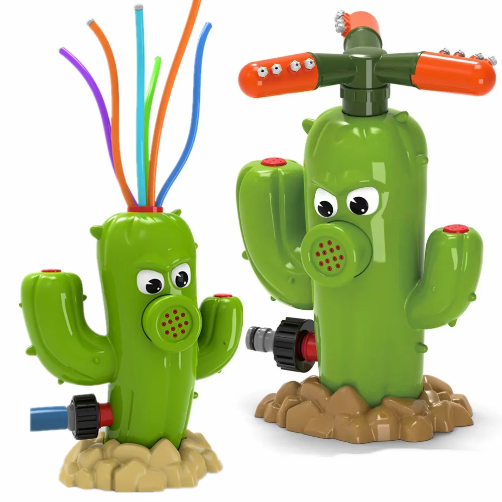 Water Spray Toy Cactus Sprinkl - Kids Yard Toys 评论和价格