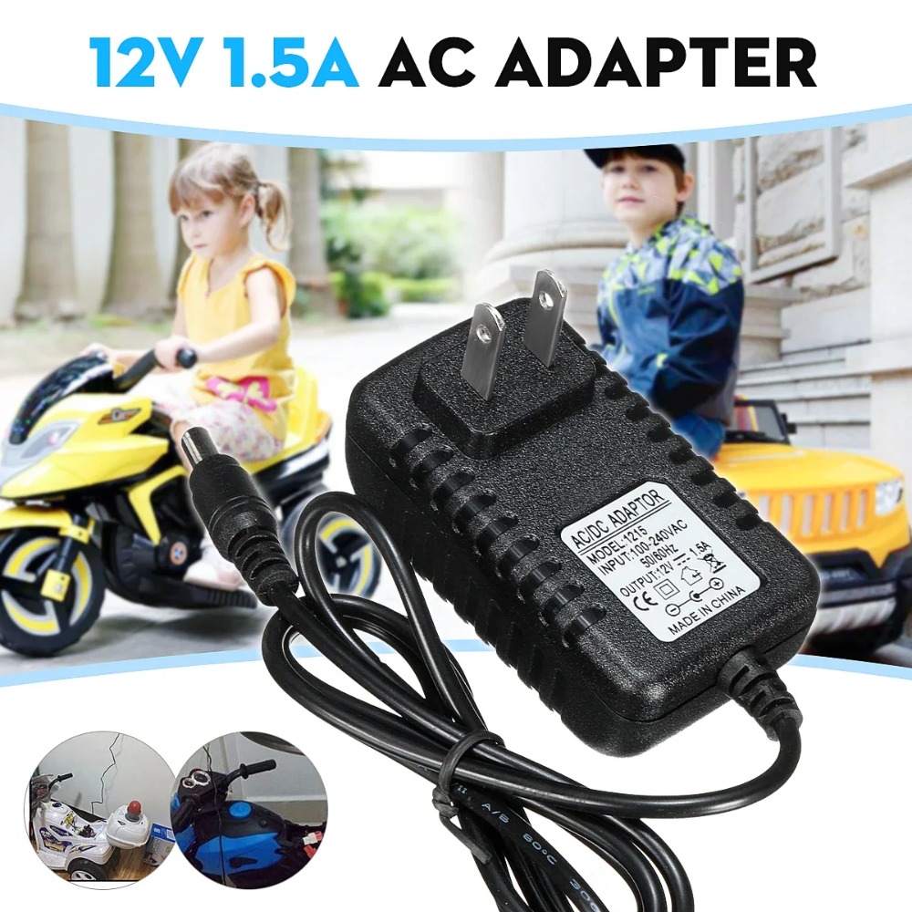 AC 100-240V to DC 12V 1A Charg - Kids Toys Quad 评论和价格