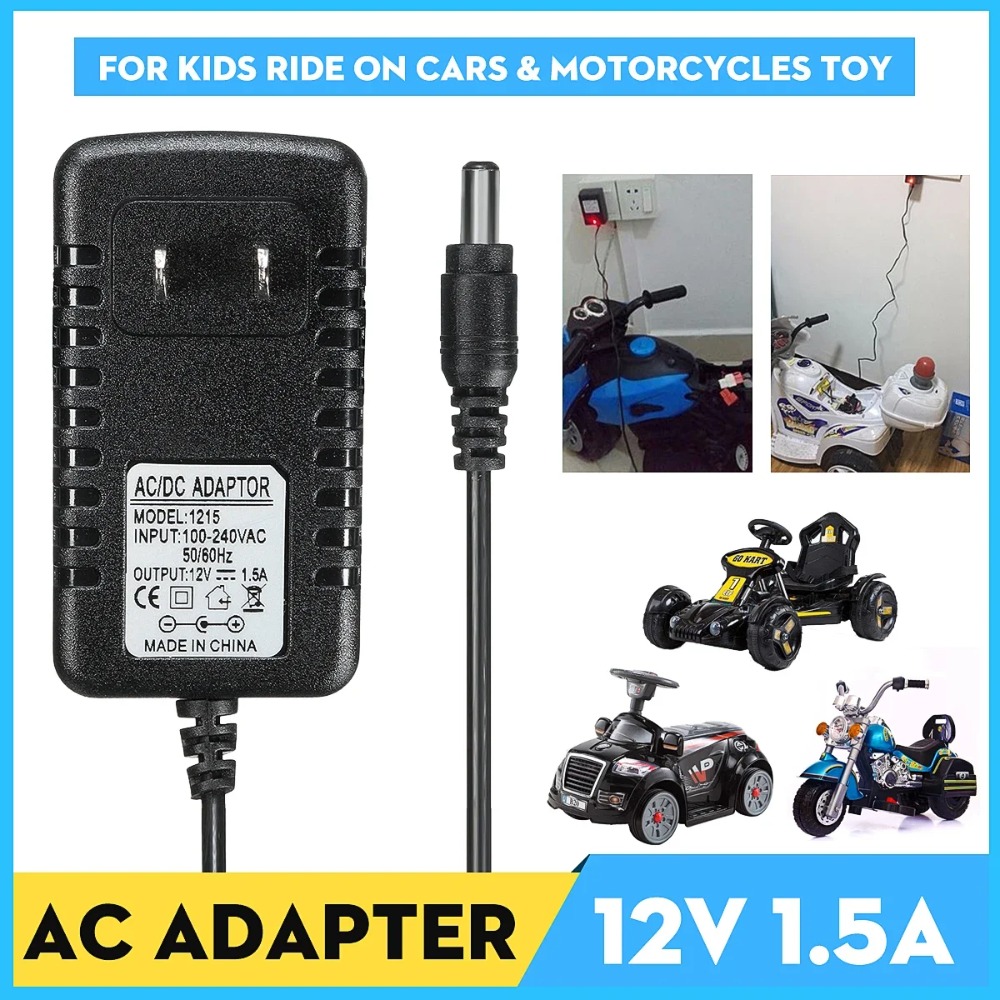 AC 100-240V to DC 12V 1A Charg - Kids Toys Quad 评论和价格
