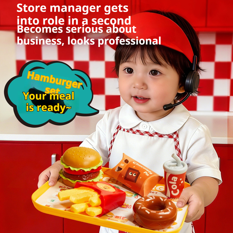 Mideer Kids Burger Pretend Pla - Kids Toys Kitchen Set 评论和价格
