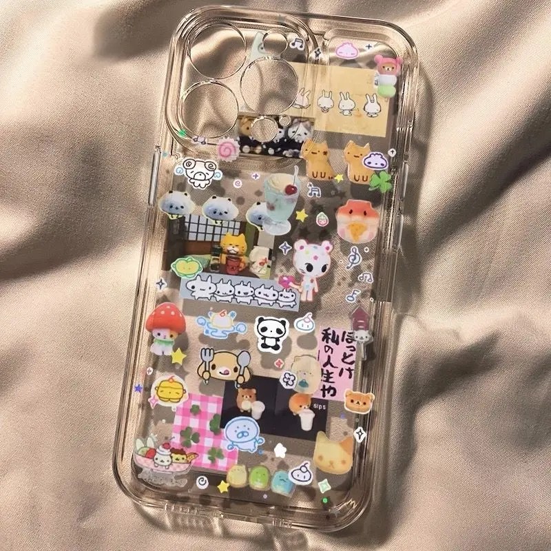 Kawaii Doll Sticker Phone Case - Xiaomi Kids Toys 评论和价格