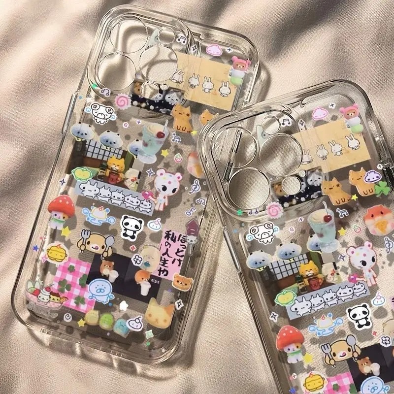 Kawaii Doll Sticker Phone Case - Xiaomi Kids Toys 评论和价格