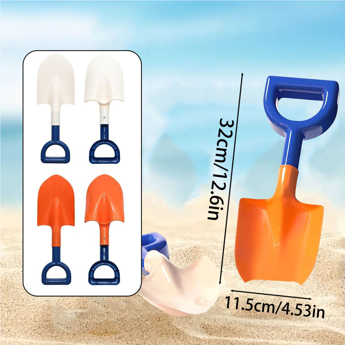 1/2PCS Children Beach Shovel o - Kinetic Sand Mold 评论和价格