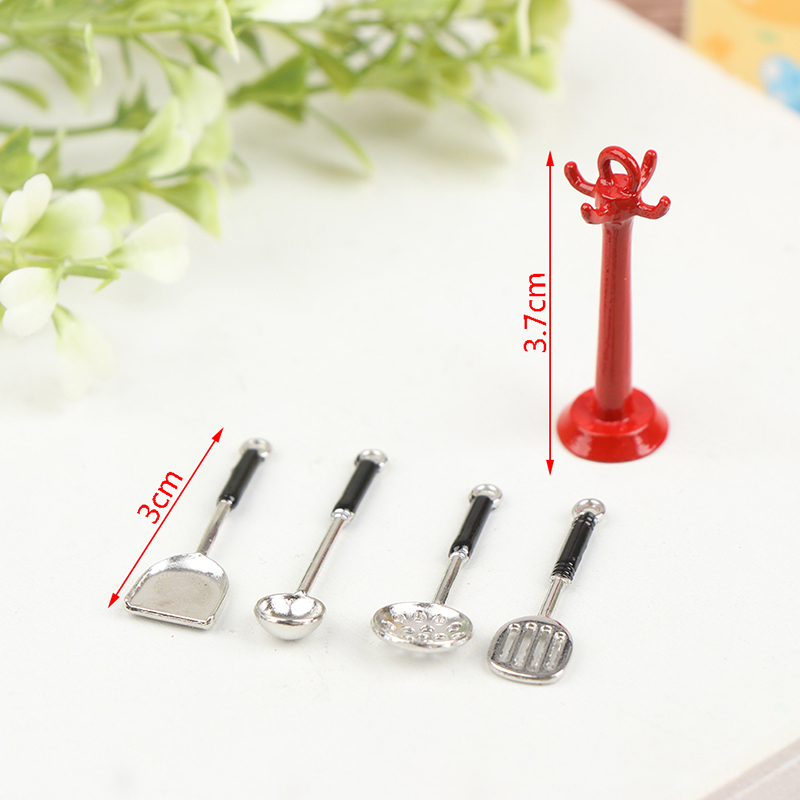 1:12 Dollhouse Kitchen Utensil - Kids Toys Kitchen Set 评论和价格