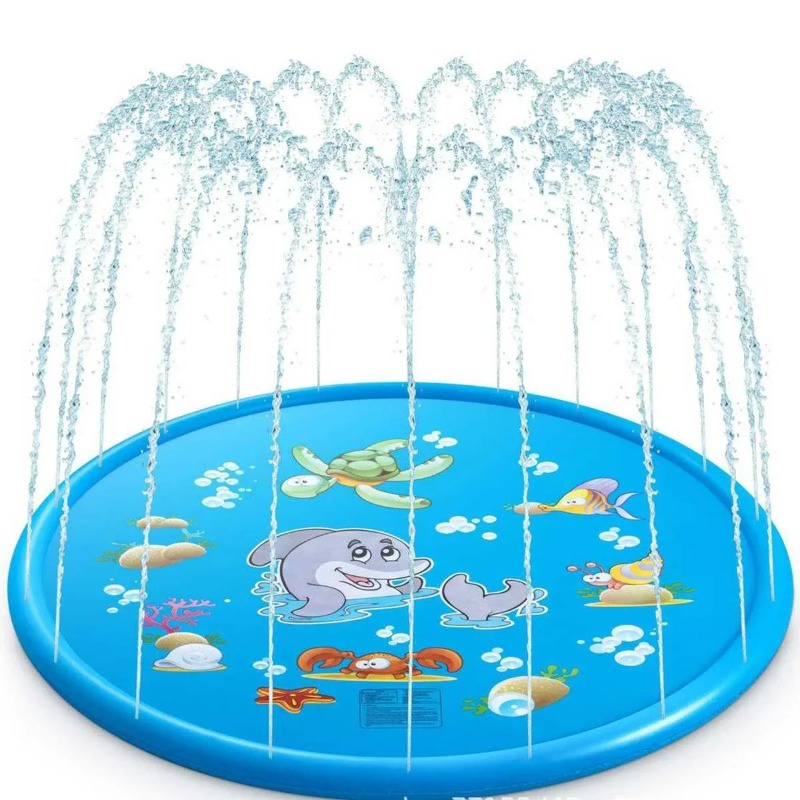 Water Splash Pools Kids Outdoo - Kids Yard Toys 评论和价格