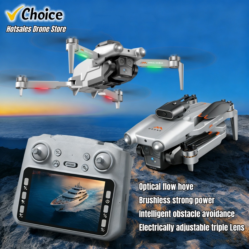M6 Drone 8K Triple HD Lens 4.5 - Kids Toys Quad 评论和价格