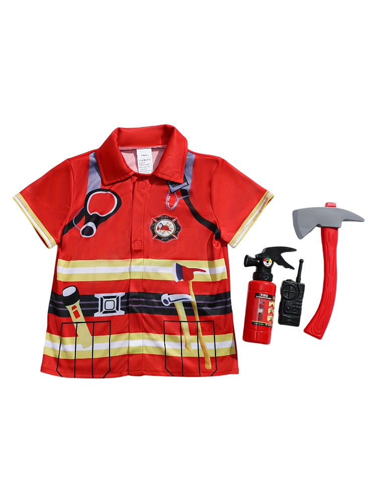 Kids Firefighter Style Shirt w - Kids Toys Supplier 评论和价格