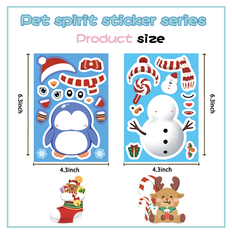 8/16/24pcs Cute Christmas Puzz - Kids Toys Xmas 2025 评论和价格