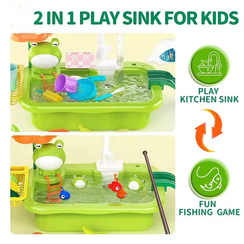 New Kids Kitchen Sink Electric - Kids Toys Kitchen Set 评论和价格