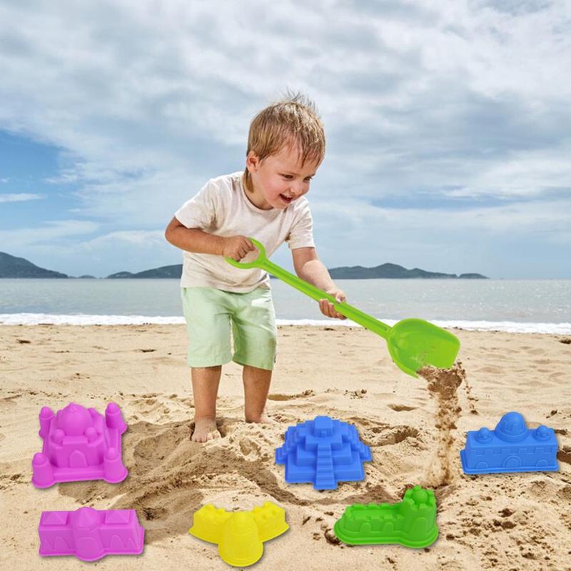 6pcs Beach Toys Various Sand P - Kinetic Sand Mold 评论和价格