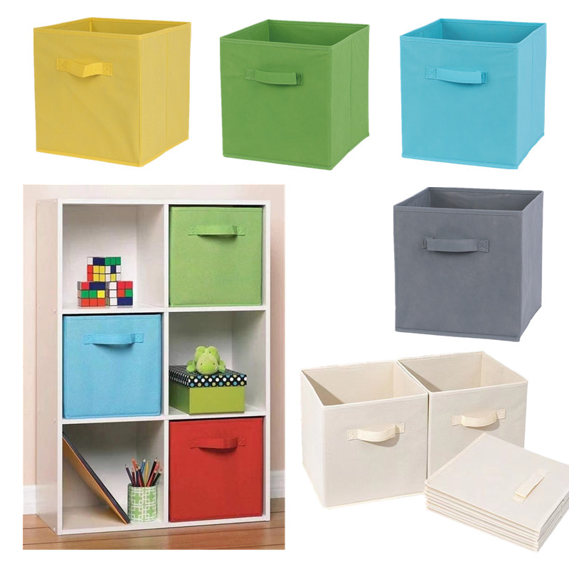 Non Woven Fabric Storage Bin C - Kids Toys Drawers 评论和价格