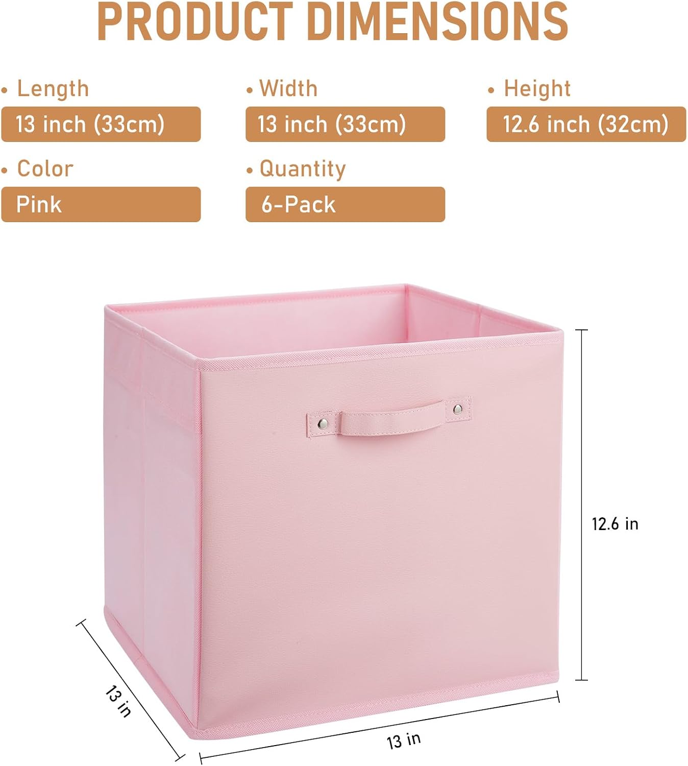 Garvee 6-Pack 13 Inch Storage  - Kids Toys Drawers 评论和价格