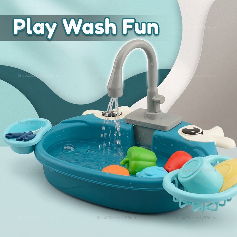 Toddler Interactive Water Play - Kids Toys Kitchen Set 评论和价格