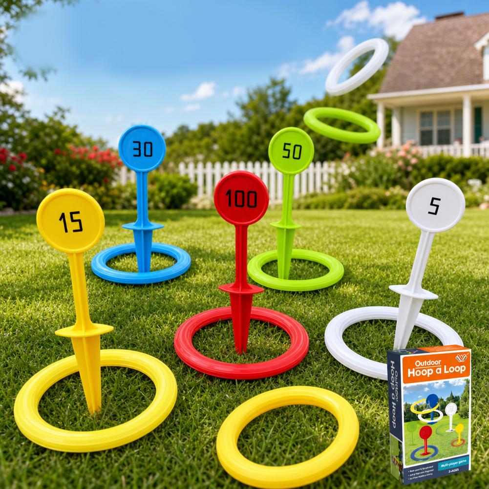 Kids Plastic Game Set Outdoor  - Kids Yard Toys 评论和价格
