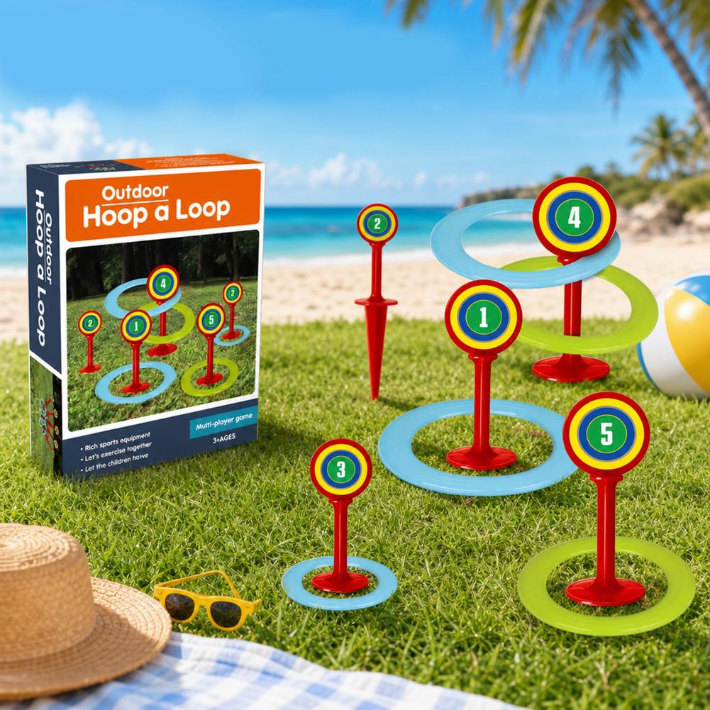 Kids Plastic Game Set Outdoor  - Kids Yard Toys 评论和价格