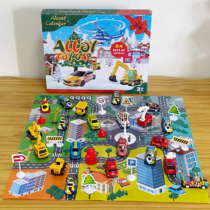 24pcs Car Toy Set Christmas Ad - Kids Toys Xmas 2025 评论和价格