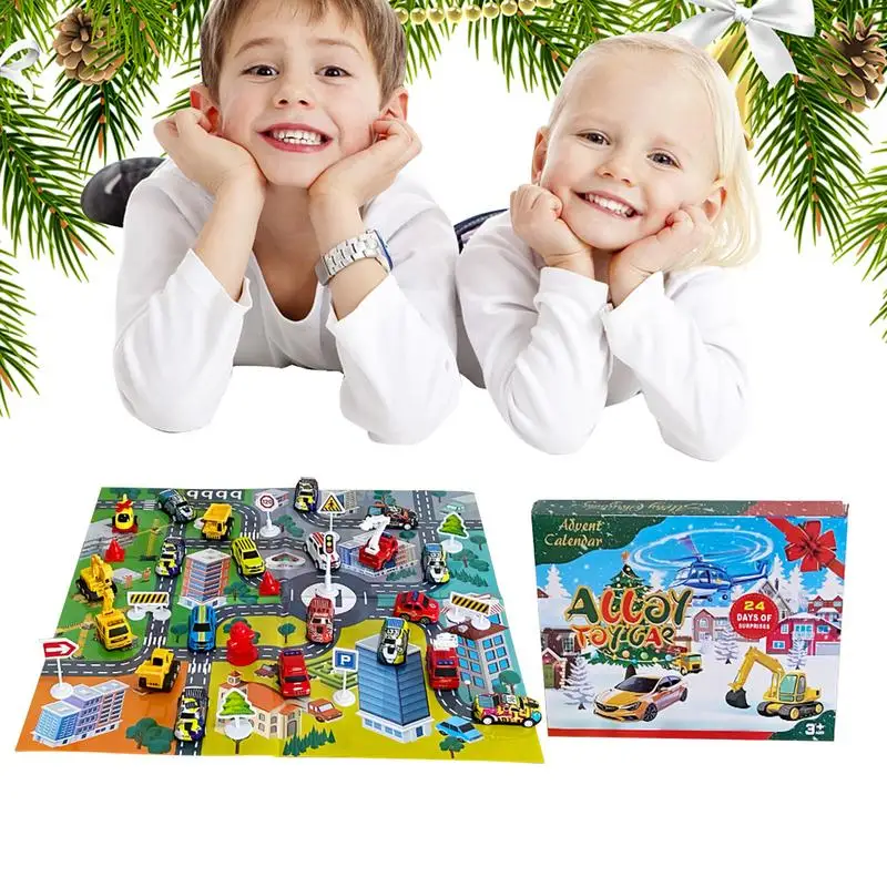 24pcs Car Toy Set Christmas Ad - Kids Toys Xmas 2025 评论和价格