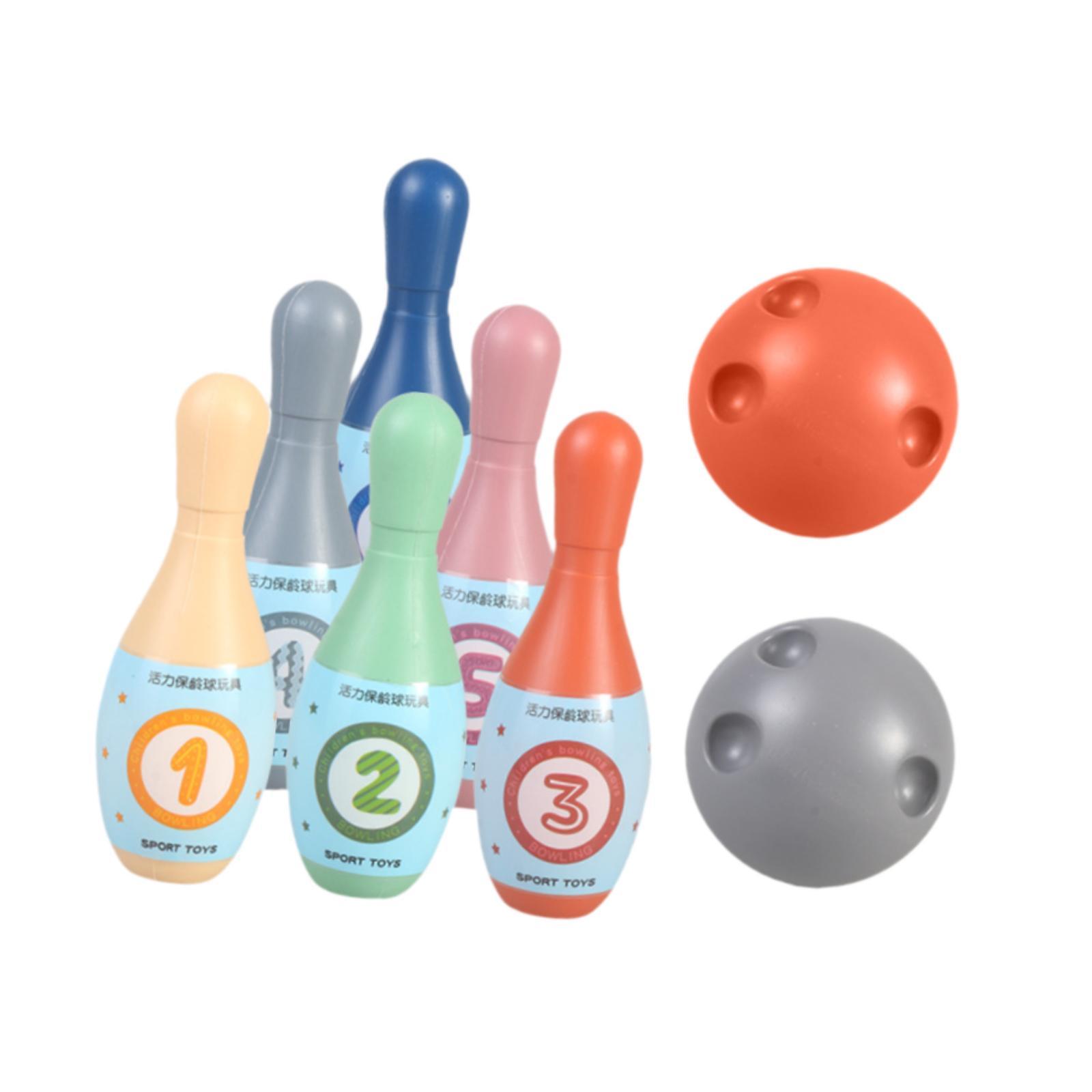 Kids Bowling Set, Outdoor Bowl - Kids Yard Toys 评论和价格