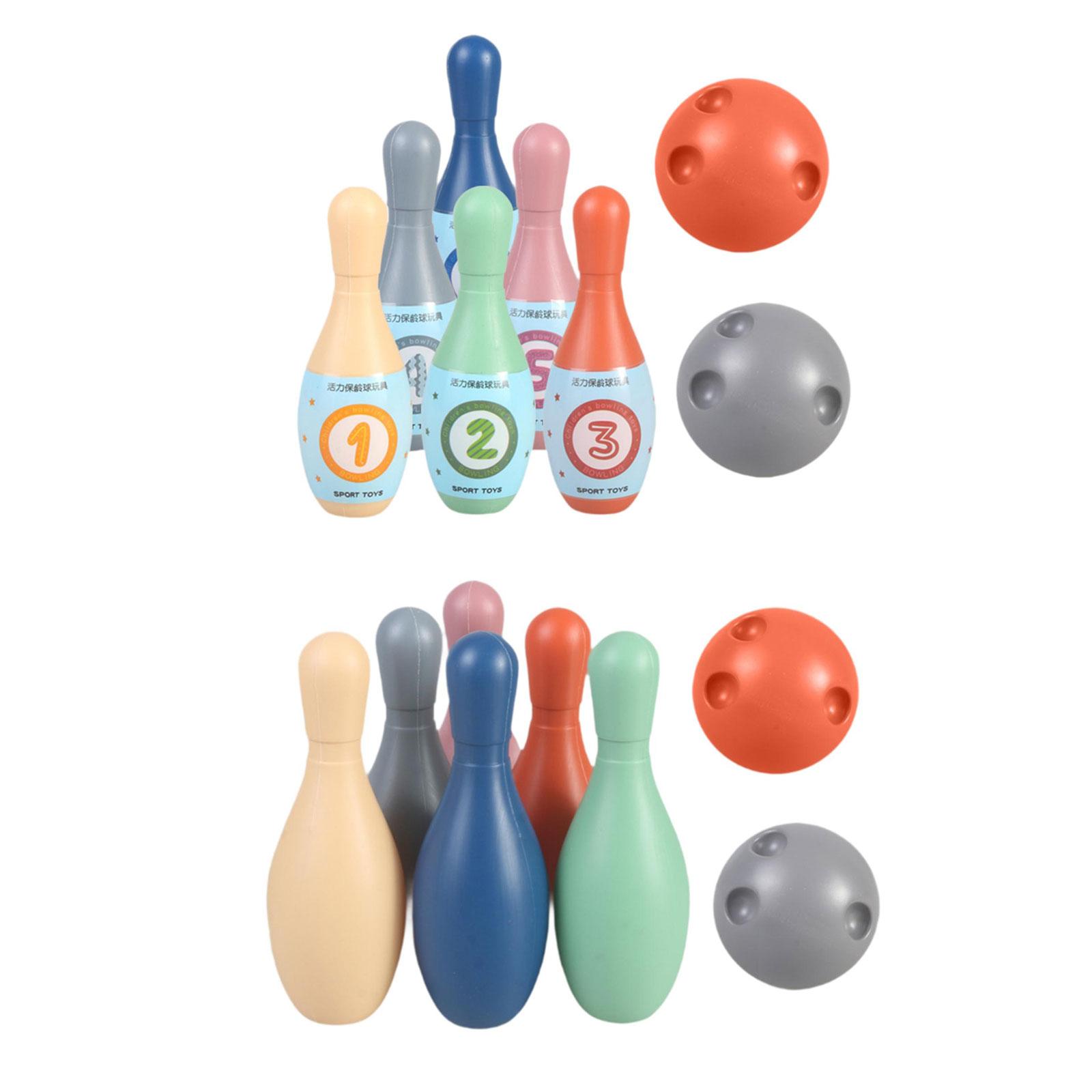 Kids Bowling Set, Outdoor Bowl - Kids Yard Toys 评论和价格