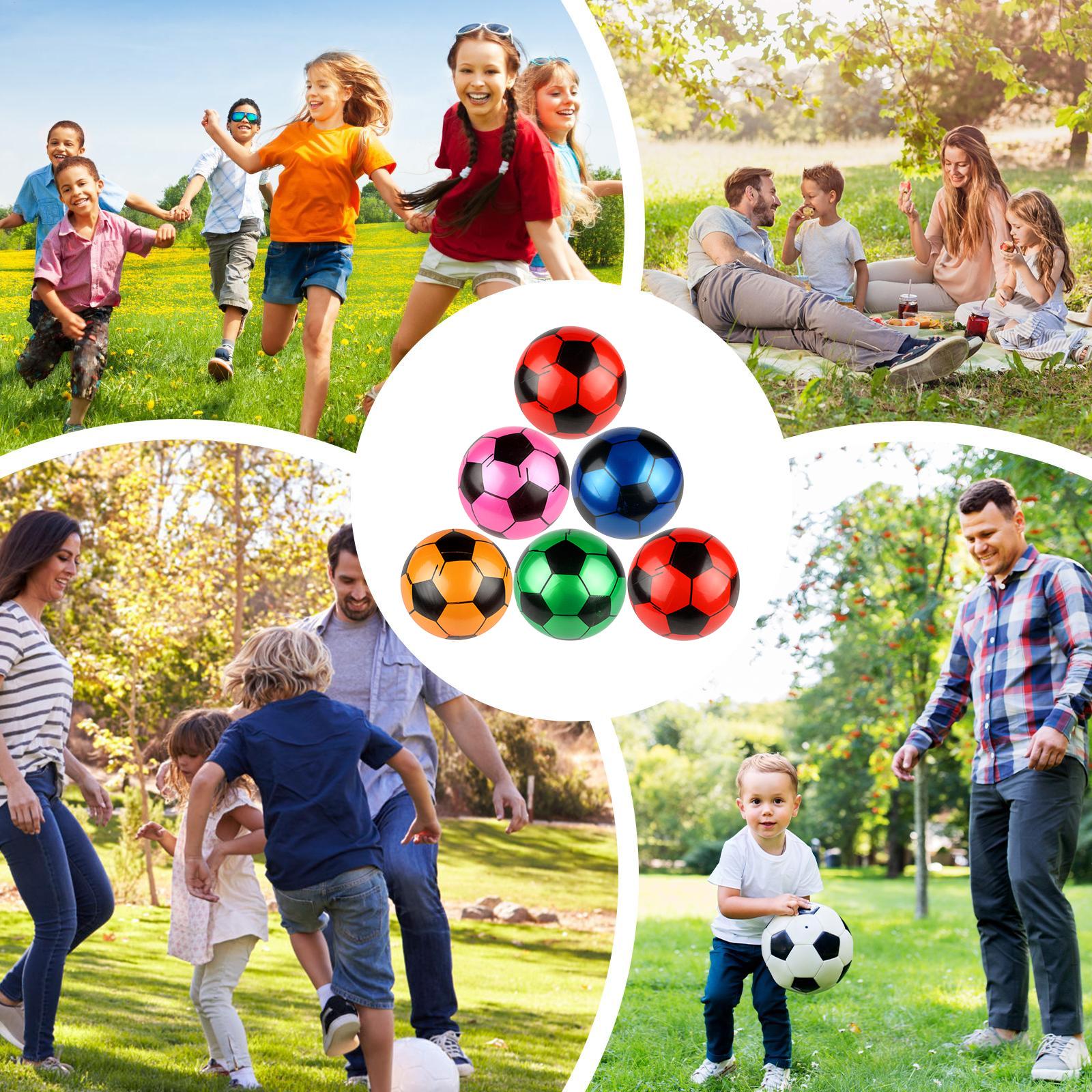 Soccer Ball Inflatable 6 Piece - Kids Yard Toys 评论和价格