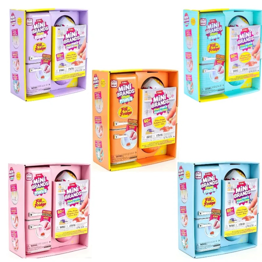 ZURU 5 Surprise Mini Fridge Ba - Kids Toys Kitchen Set 评论和价格