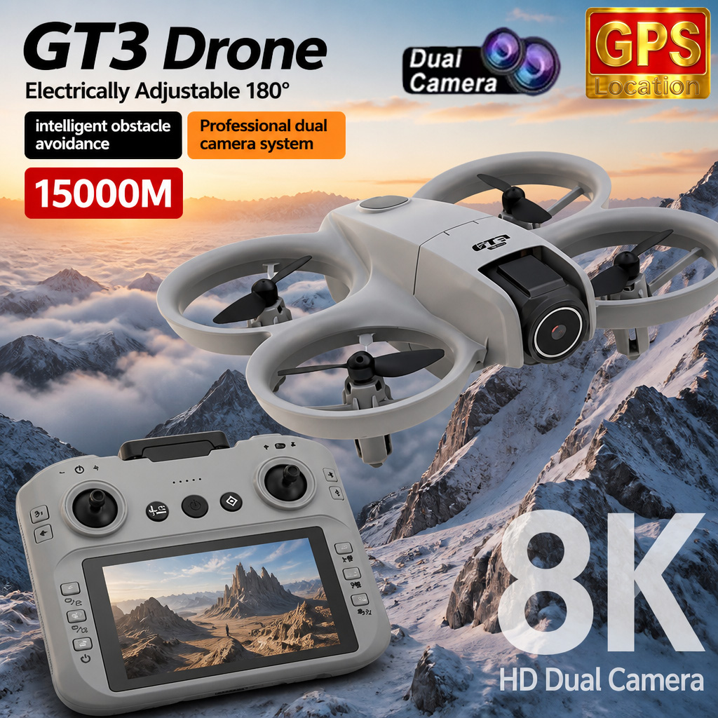 GT3 Mini RC Drone Professional - Xiaomi Kids Toys 评论和价格
